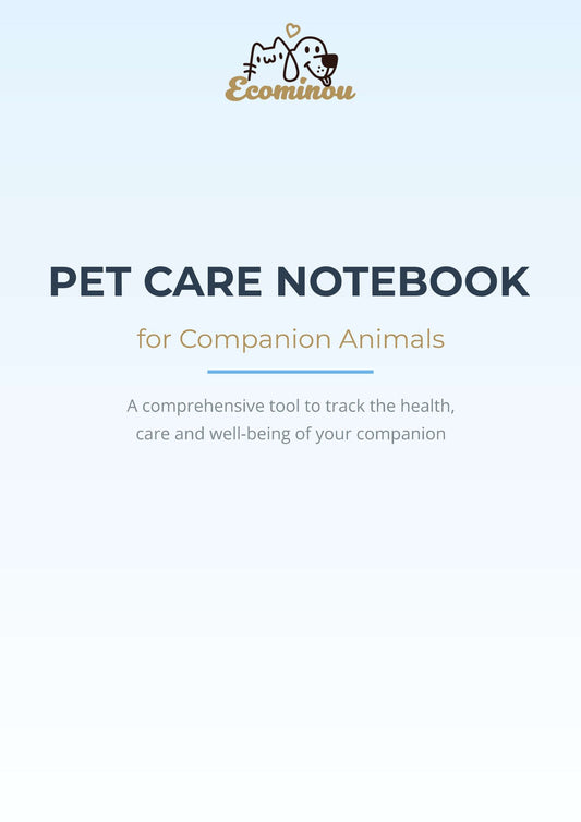 Pet Care Notebook