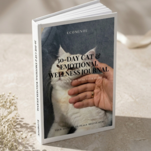 30-Day Cat Lovers Emotional Wellness Journal – Mindfulness & Self-Care Guide
